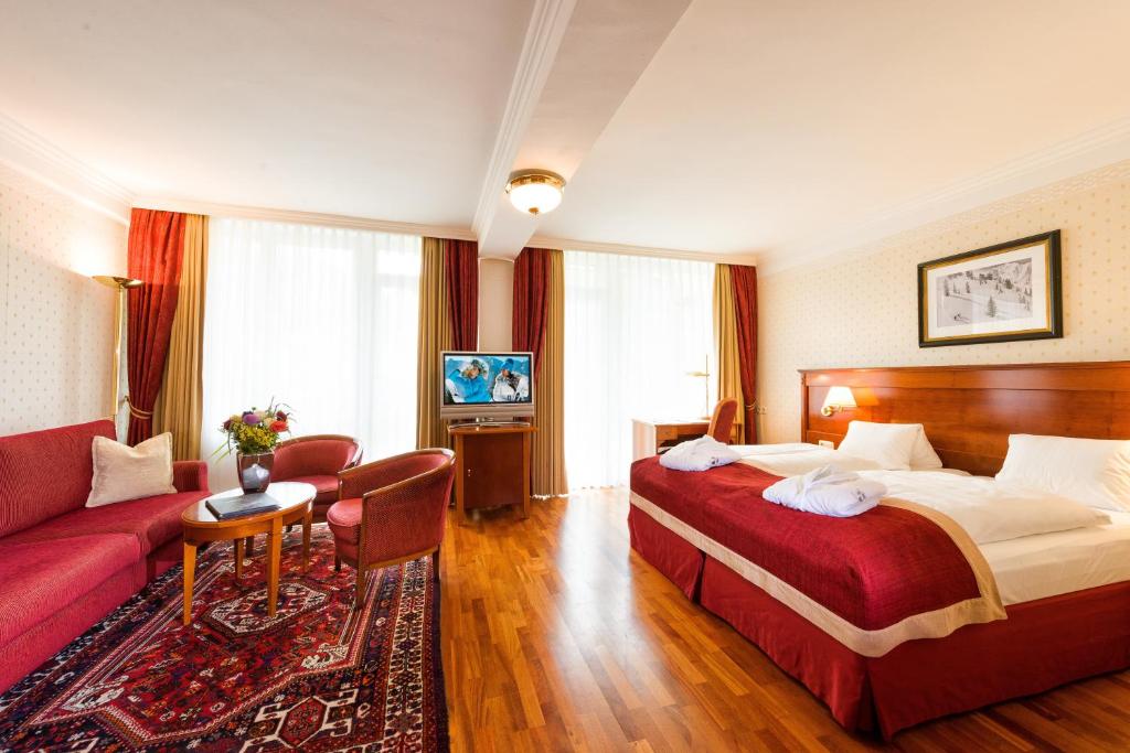 Chambre du hotel Salzburger