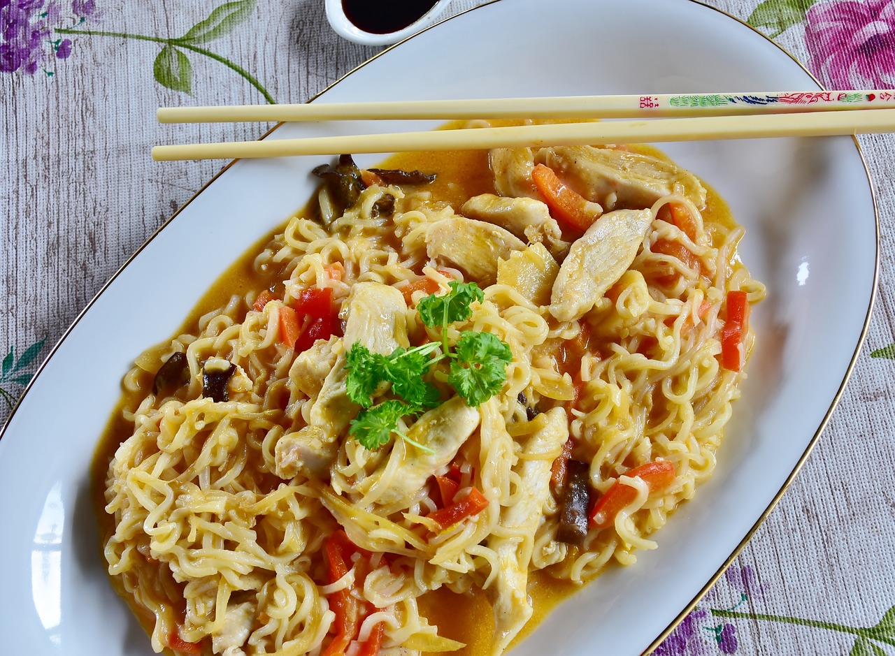 Nouilles asiatique